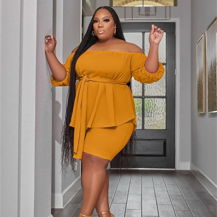 Wmstar Plus Size New In Matching Sets Two Piece Sets Women Loose Top Shorts Tracksuit Casual Summer Wholesale Dropshipping 2023