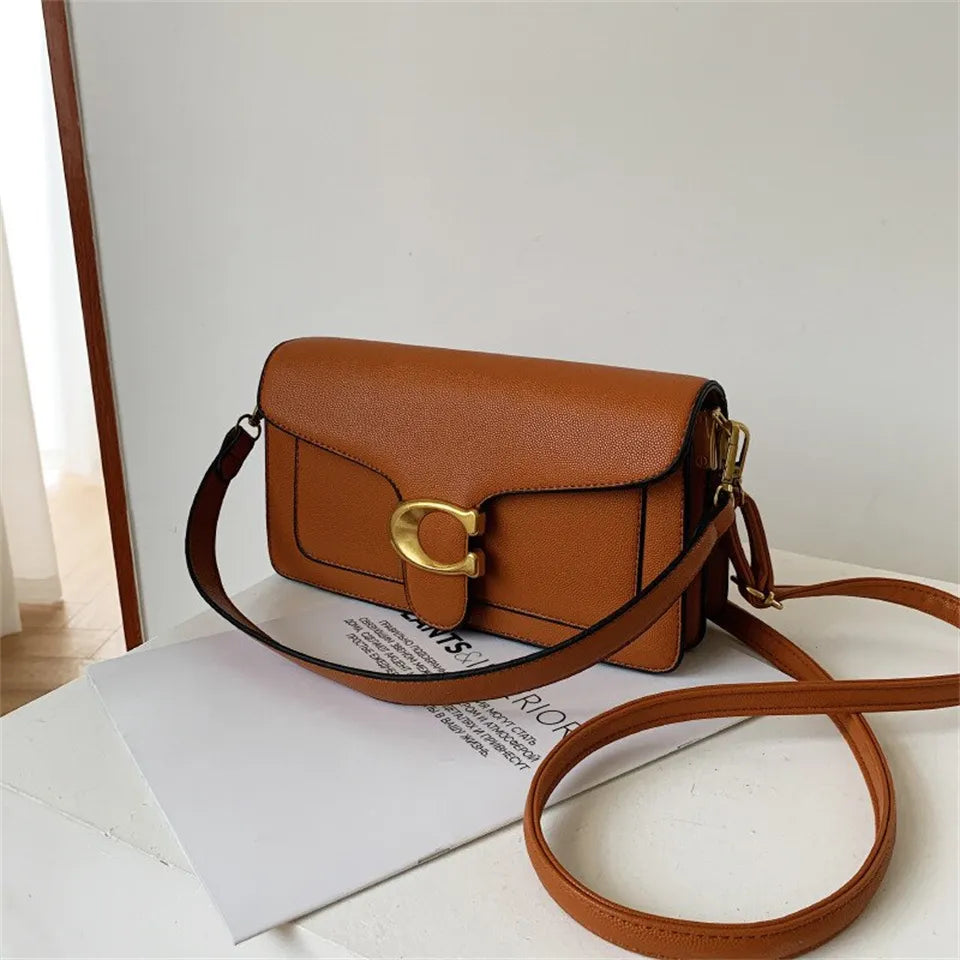 Underarm Handbag Light Luxury Designer Handbag Fashion Simple Solid Color Retro Shoulder Bag Designer Tote Bag for Women Purse Brown