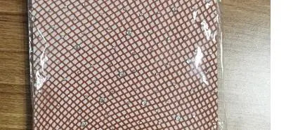 Fishnet Diamond Pantyhose Women Sexy Fashion Shiny Net Tights Female Slim Rhinestone Mesh Nylon Stockings Tights tan One Size