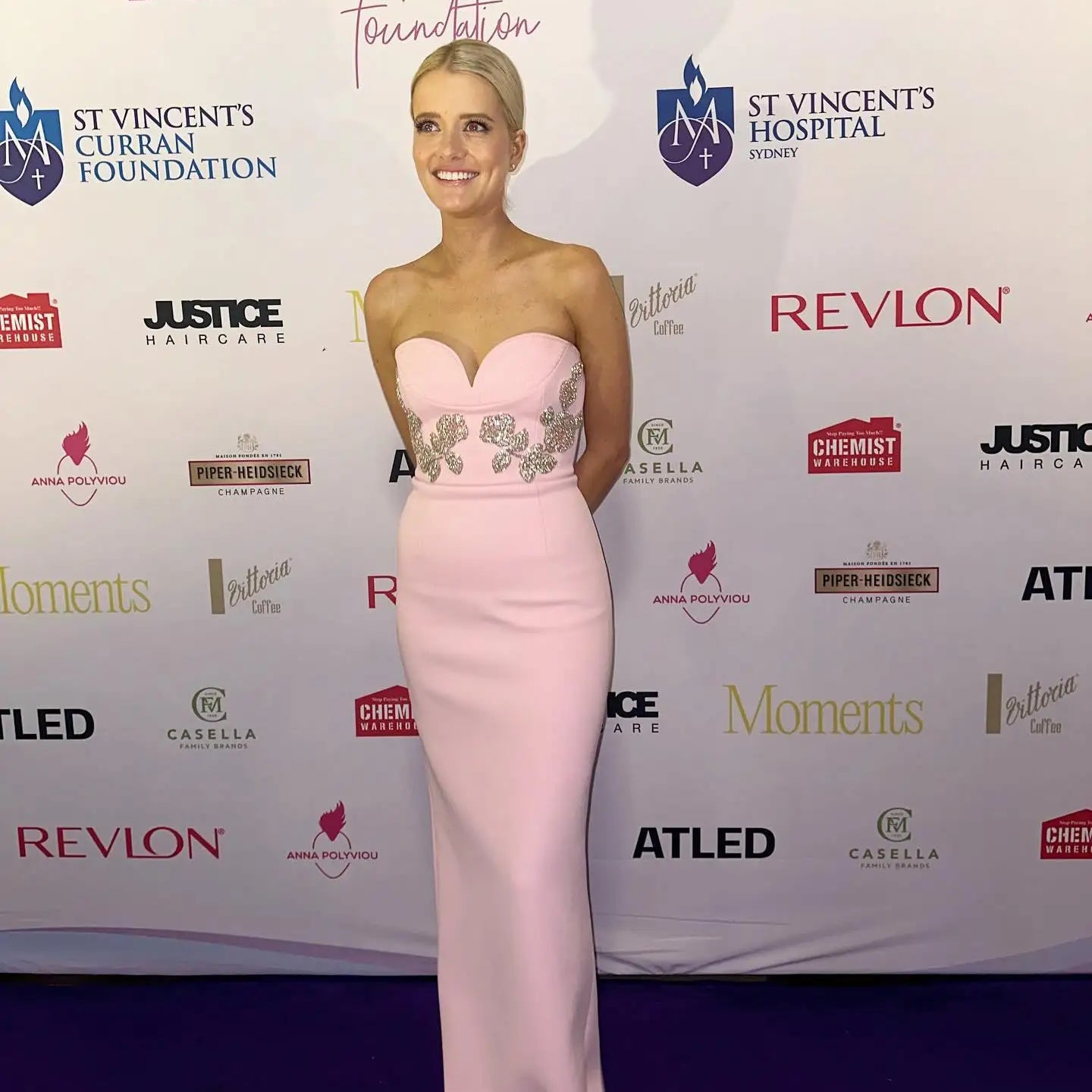 Stereoscopic Diamond Flowers Strapless Pink Ankle Lenght Bandage Dress Woman Birthday Party Vestido Celebrity Party Outfit