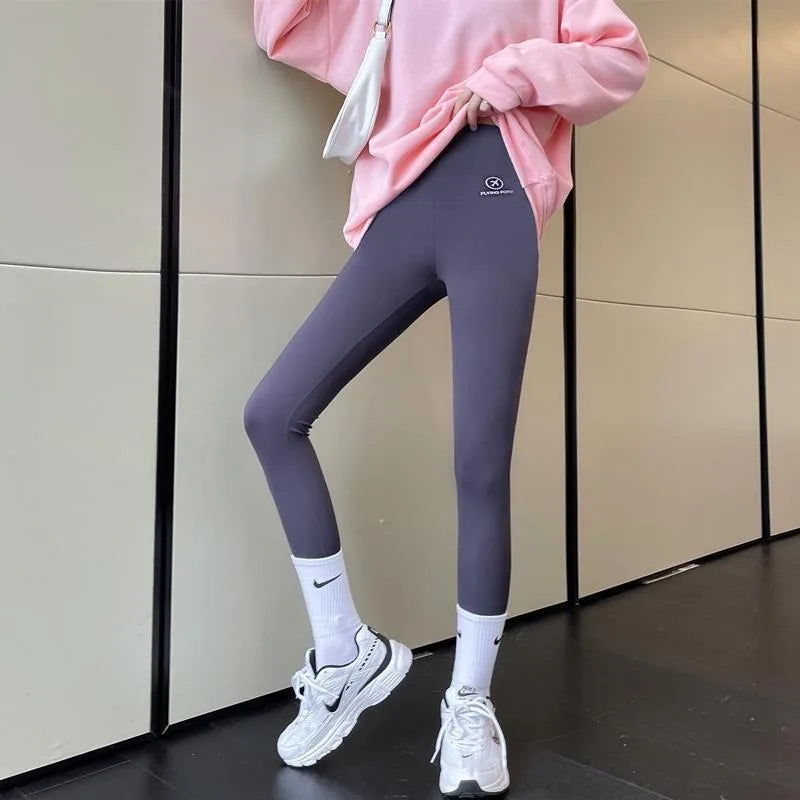 Women Winter Leggings Plush Up Thermal Waist Lamb Fleece Tight Warm Trousers Casual Cashmere Pants for Women High Waist