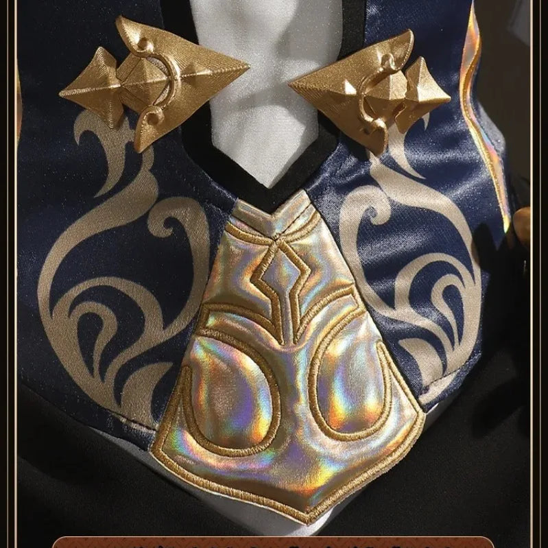 Navia Genshin Impact Cosplay Costume Wig Dress Uniform Fontaine Spina Di Rosula Hat Clorinde Halloween Costumes for Women