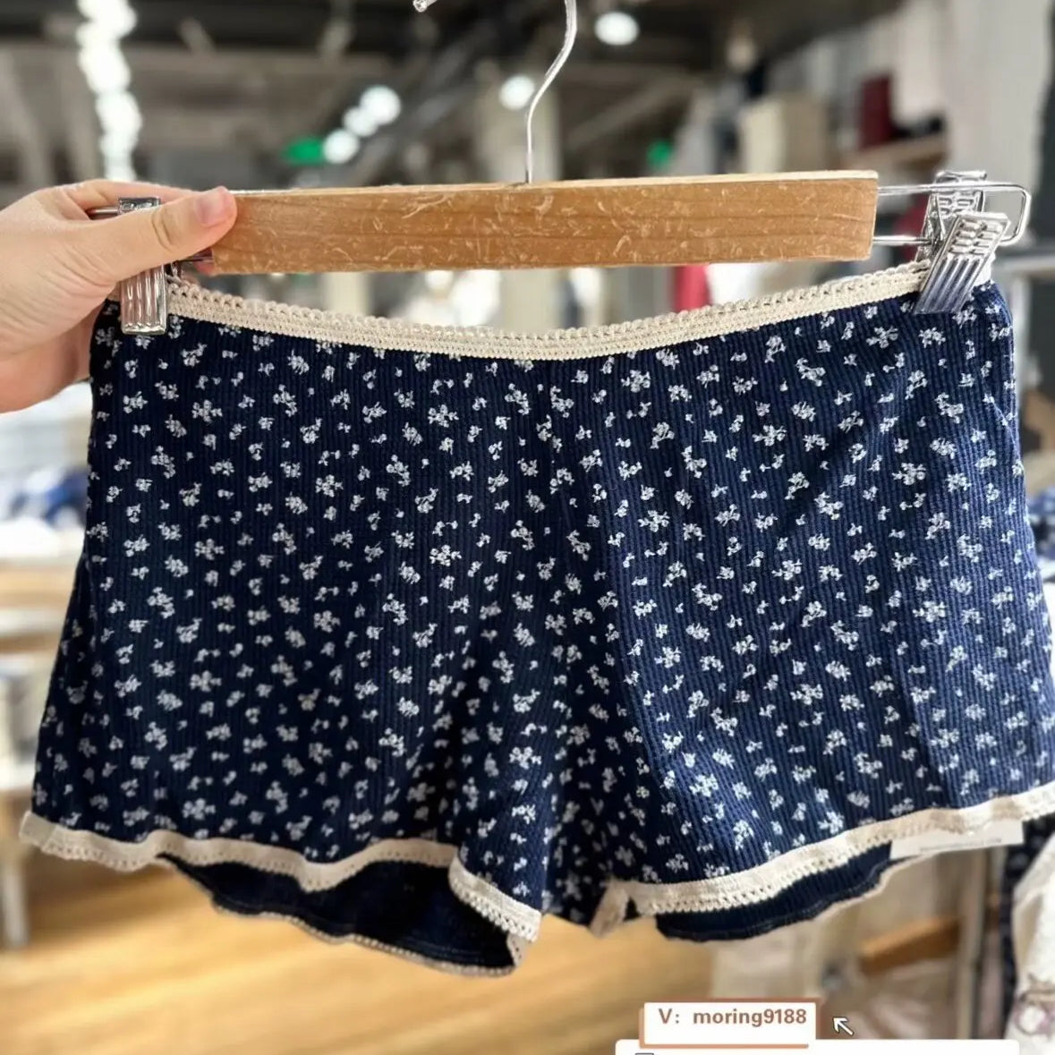 Casual Women Soft Cotton Front Buttons Shorts Summer Vintage Low Waist Female Chic Bottoms color15 One Size