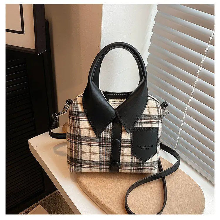 Women's Bag Clothes Style Shoulder Handbag Women Fashion Cute Crossbody Bag black
