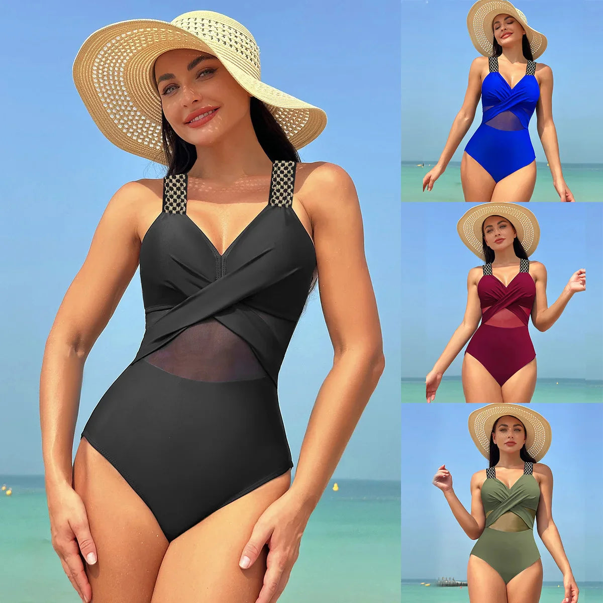 New Sexy Micro Bikini Women Push Up Padded Thong Swimsuit Female Cut Out Bathing Suit Swimwear Trajes De Baño