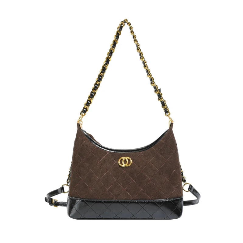 Fashion Forward Women Designer Crossbody Bag Luxury Leather Handbag High End Shoulder Tote Vintage