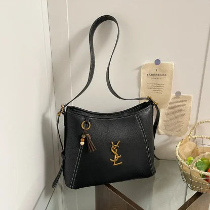 Niche Design Casual Retro Women's Bags, Simple Texture Personalized Handbags, New Women's Diagonal Straddle Bags