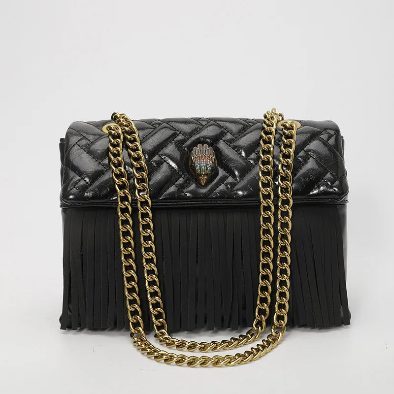 2025 Curated Cube Bag, Chain-Integrated Convertible Shoulder & Crossbody Purse for Women, Architectural Vegan Leather Day