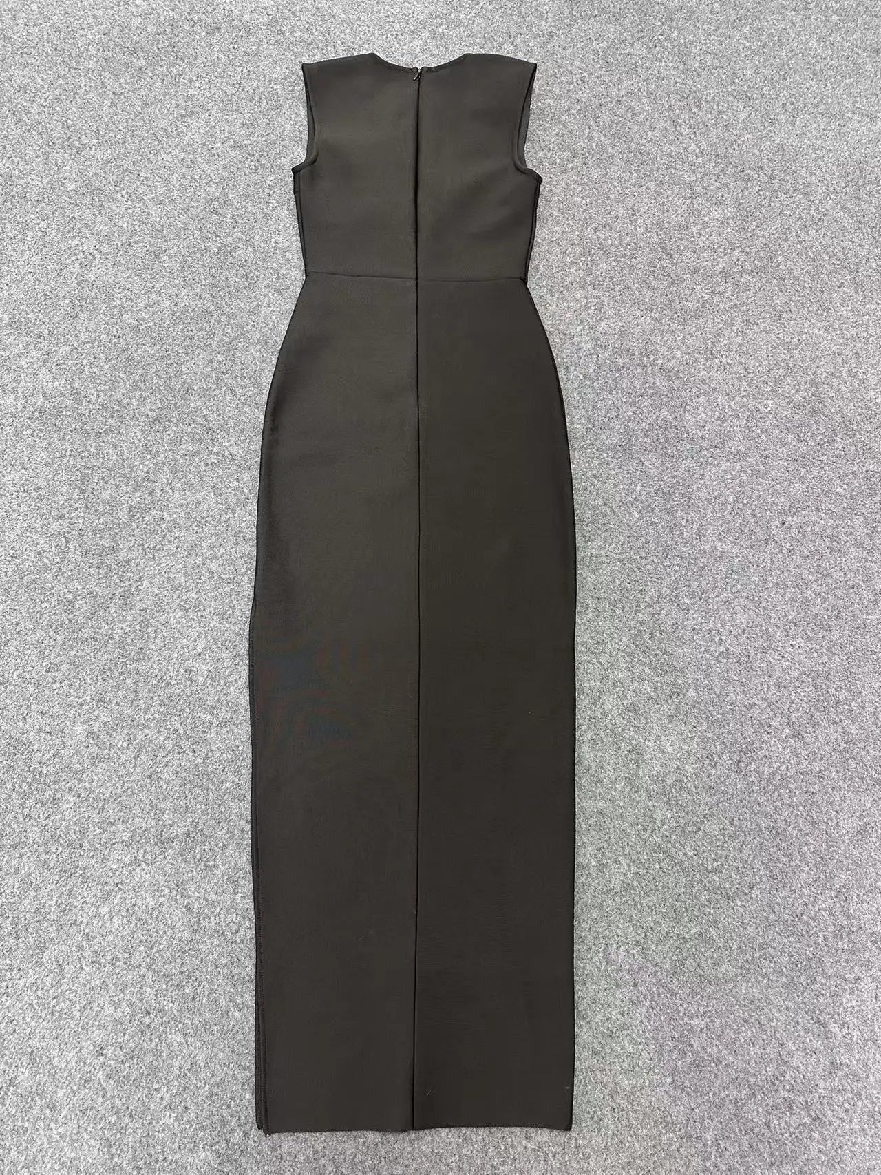 Arrival Women Sexy Sleeveless Pearl Beading Bodycon Bandage Long Dress Celebrate Evening Party Nightclub Outfit Vestido