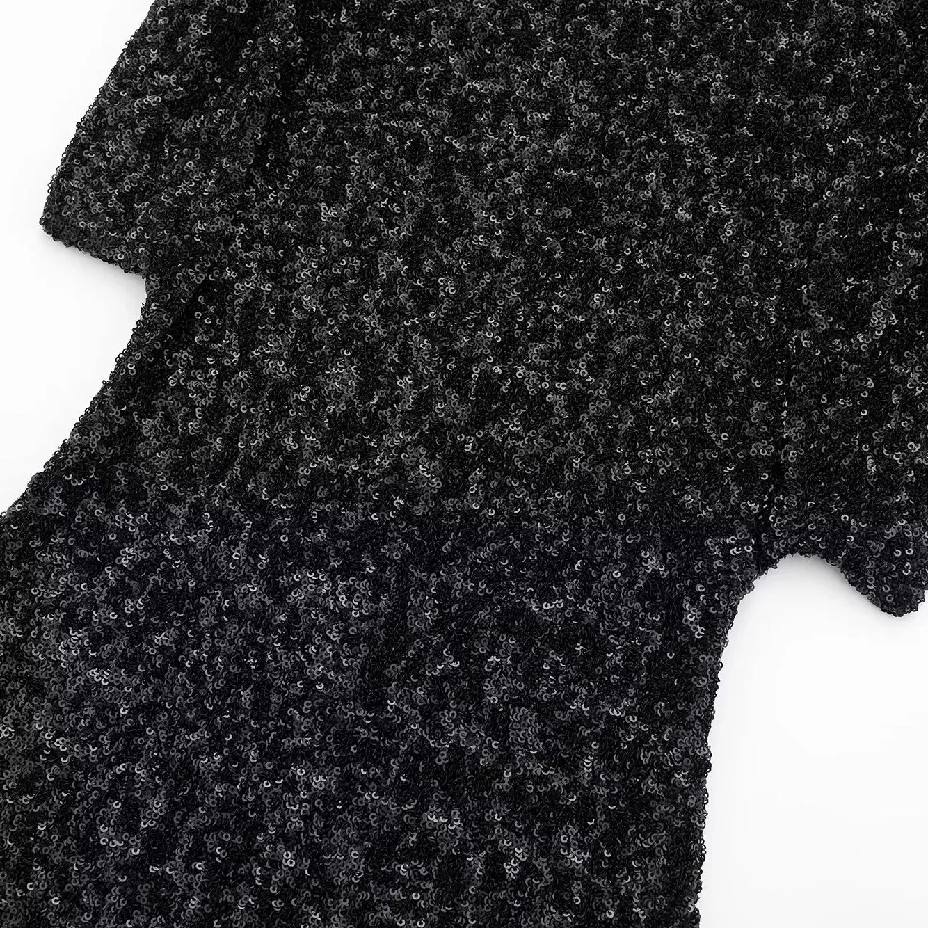 Women Sequined Party Dress Shoulder Pad Sheath Mini Dress Sleeveless Nightclub Party Women Elegant Chic Dresses