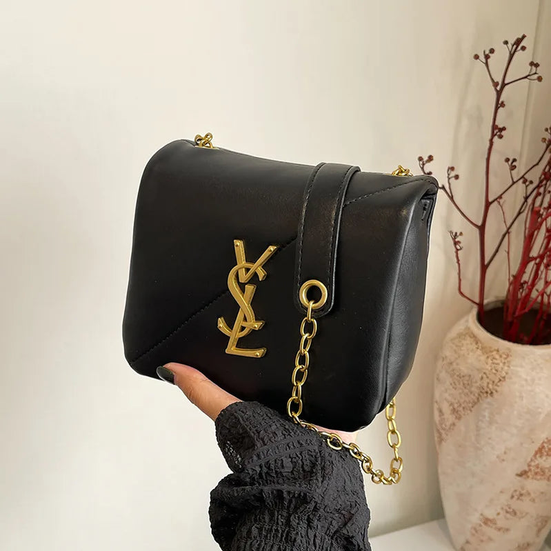 Trendy Mini Bag 2025 New Chic Shoulder Purse for Women, Fashionable Small Crossbody Bag with Chain Strap