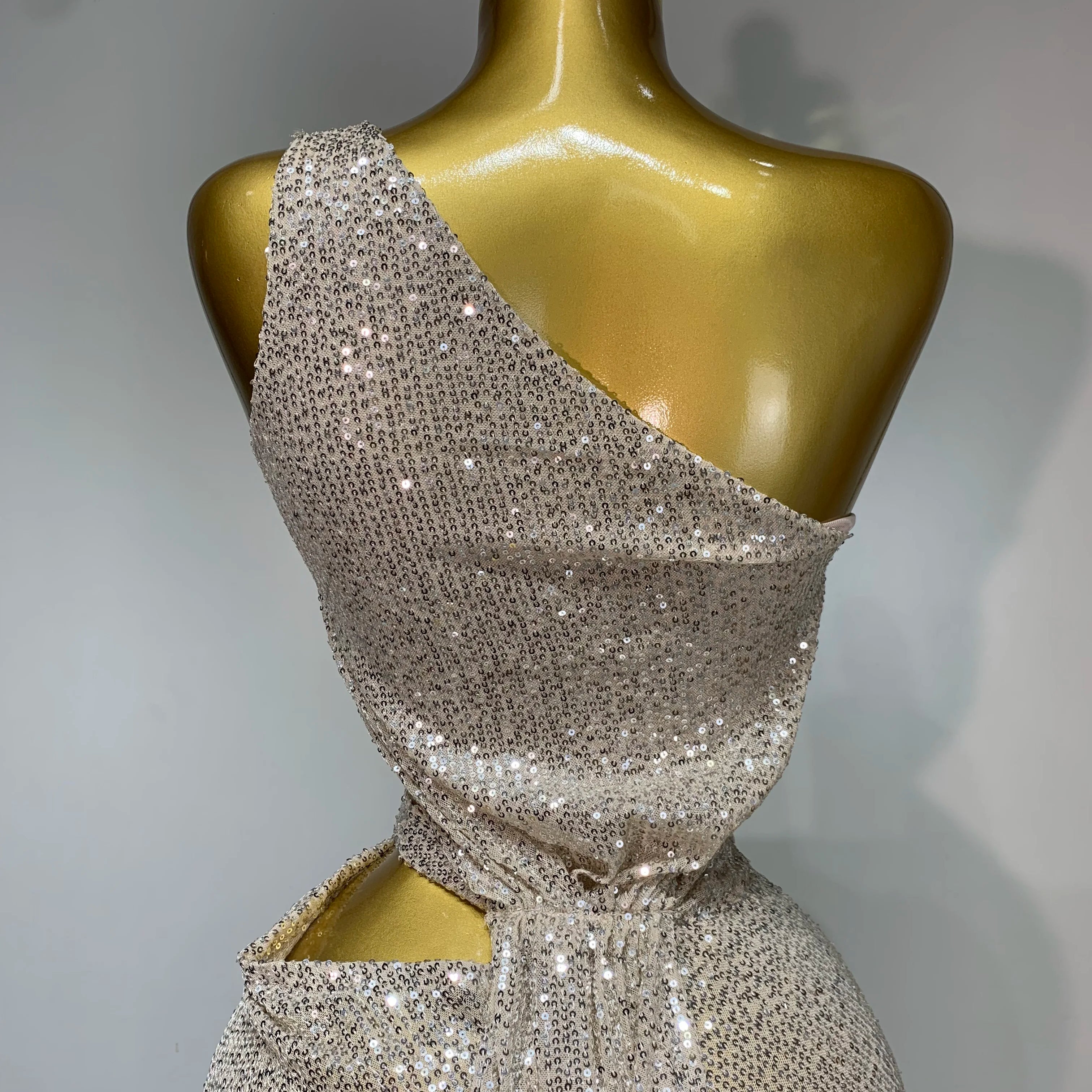 Women Sexy One Shoulder Long Dress High Street Designer Elegant Split Elegant Evening Party Luxury Birthday Dress Vestido