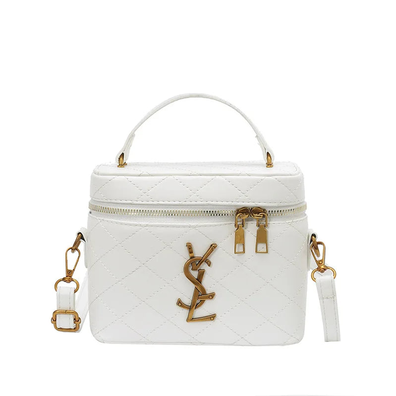 2025 Women's Fashion Box Bag Stylish Small Square Handbag Versatile Shoulder & Crossbody Purse for Women Trendy Clutch Daily Use