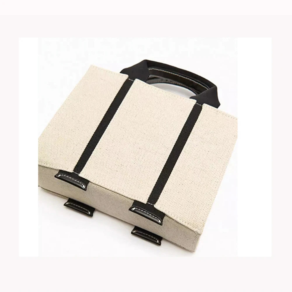 Fashion Designer Canvas Tote Bags for Women Casual Purses and Handbags Luxury Brands Shoulder Crossbody Bag New Shopper Clutch