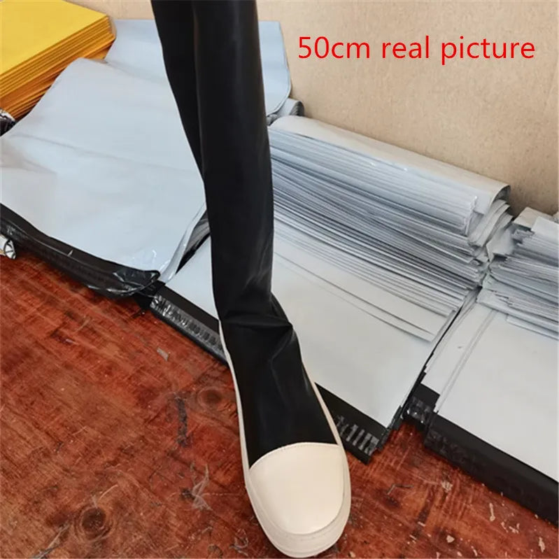 Shoes Winter Casual Women Boots Black Over the Knee Boots Sexy Female Autumn Winter lady Thigh High Boots