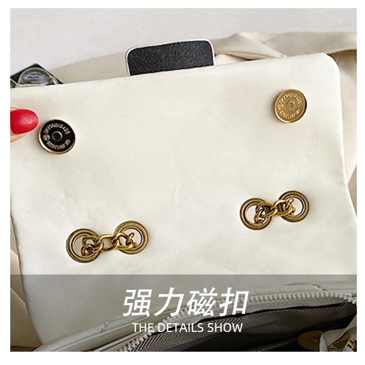 Summer Eagle Head Chain Crossbody Bags for Women UK Brand Designer Fashion Trend Handbag PU Shoulder Bag Diamond Flower Bag