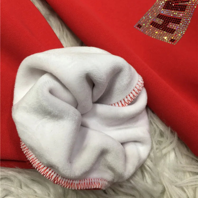 4XL Plus Size Luxury Brand Thick Rhinestone Tiger Pant Women Autumn 150 KG Casual Large Size Trousers Ladies Streetwear Winter