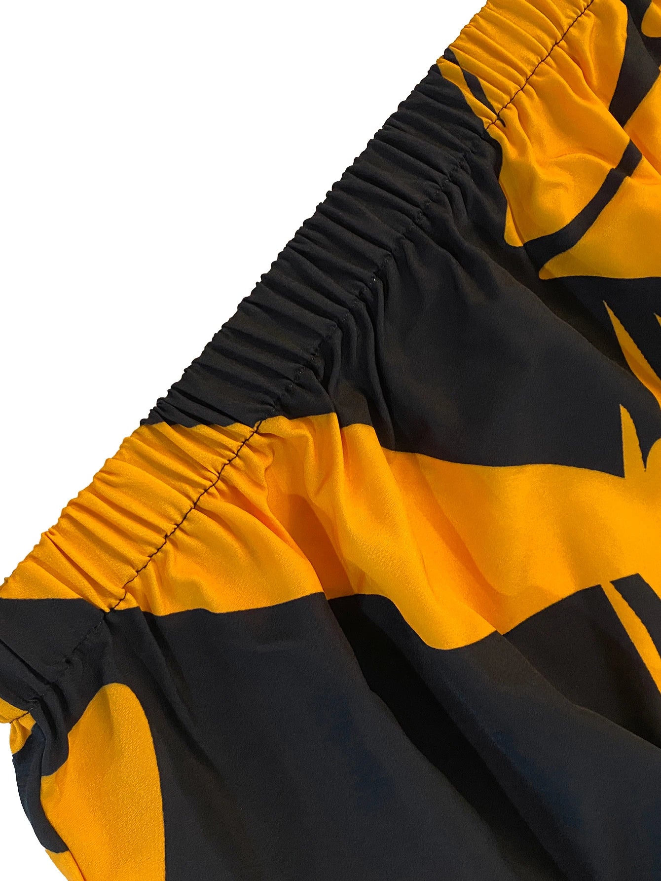 LW Plus Size Elegant Two pieces sets Off The Shoulder Floral Print Pants Set long sleeve color contrast Top + loose pants sets