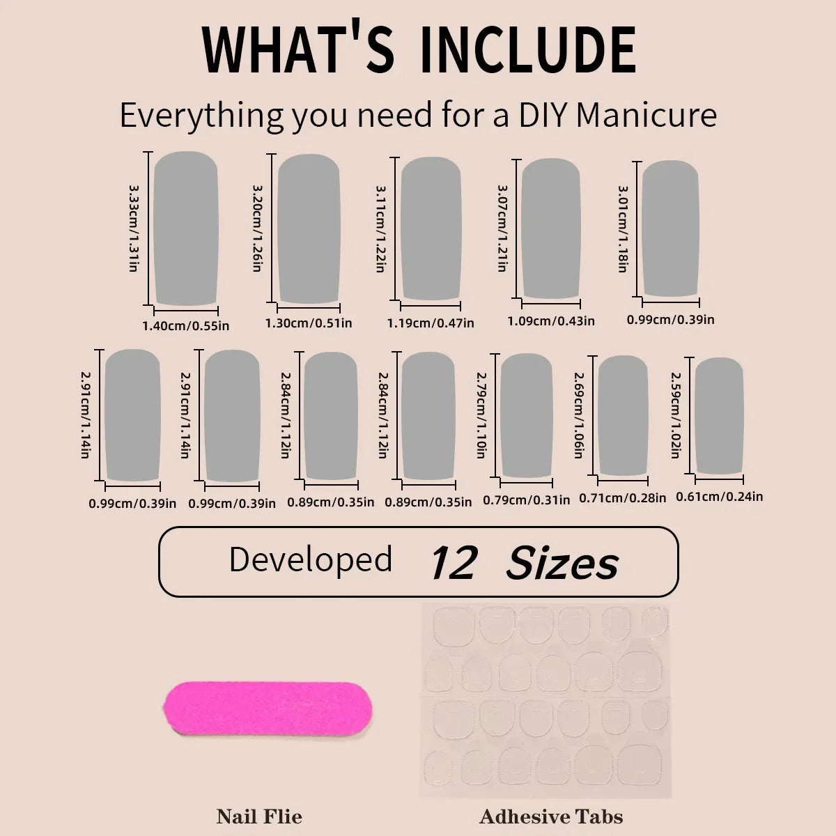 3D Extended Fake Nails Polka Dot Design Full Cover Nail Tips Art Strawberry Cute Bear Rose Press on Nails Wearable Fingernail