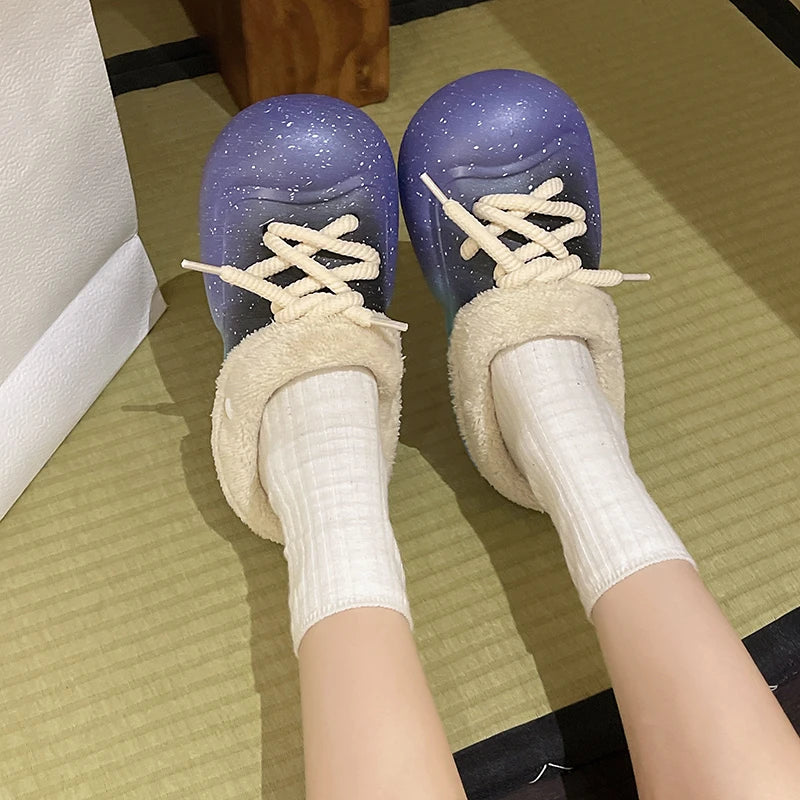 Classic Winter Women's Thermal Boots Slippers Outdoor Waterproof Snow Boots Ankle Boots for Women Lolita Shoes Cowboy Boots