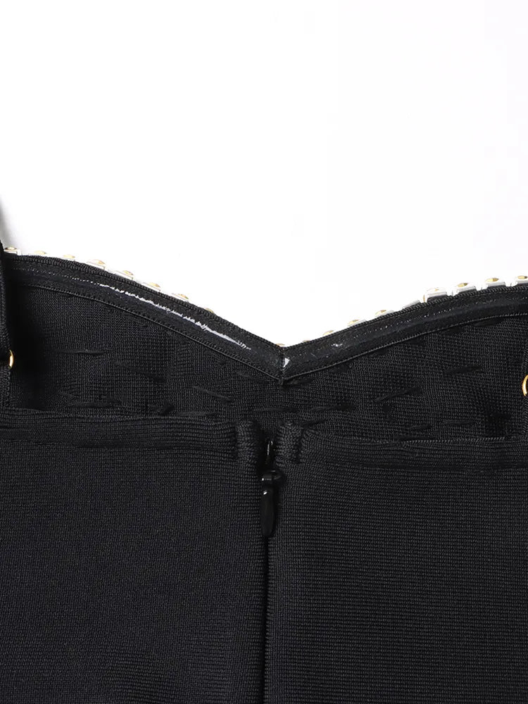 TWOTWINSTYLE Patchwork Embroidered Flares Dresses For Women Square Collar Sleeveless High Waist Slim Sexy Summer Dress Female