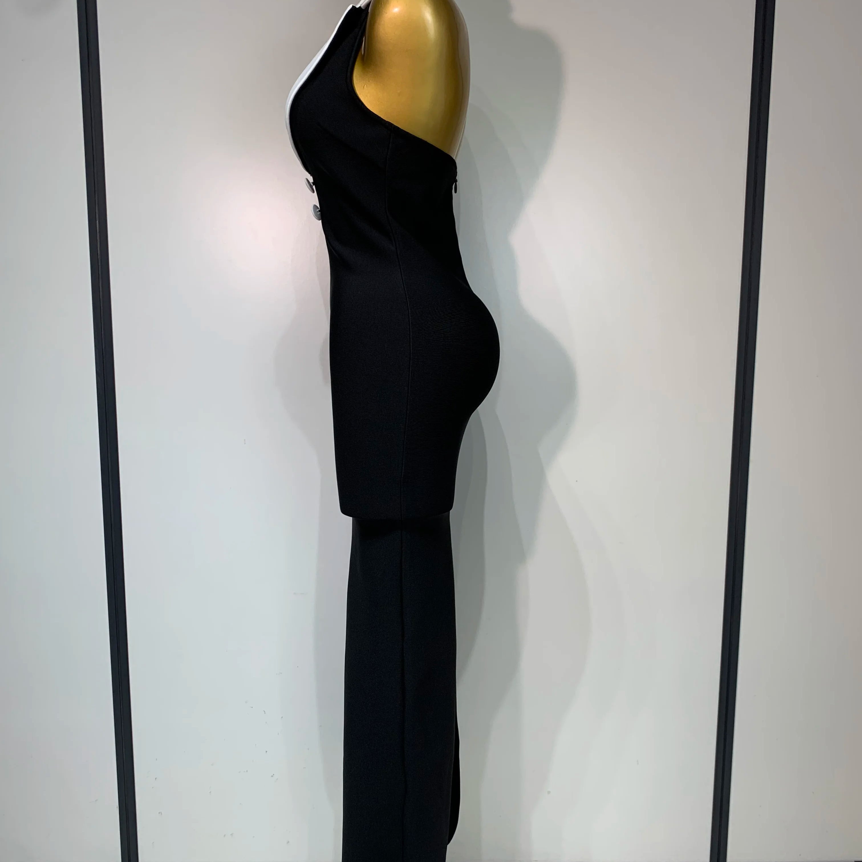 Sexy Halter Backless Maxi Dress For Women Celebrity Elegant Gown Sleeveless Bodycon Club Birthday Evening Party Wedding Dresses