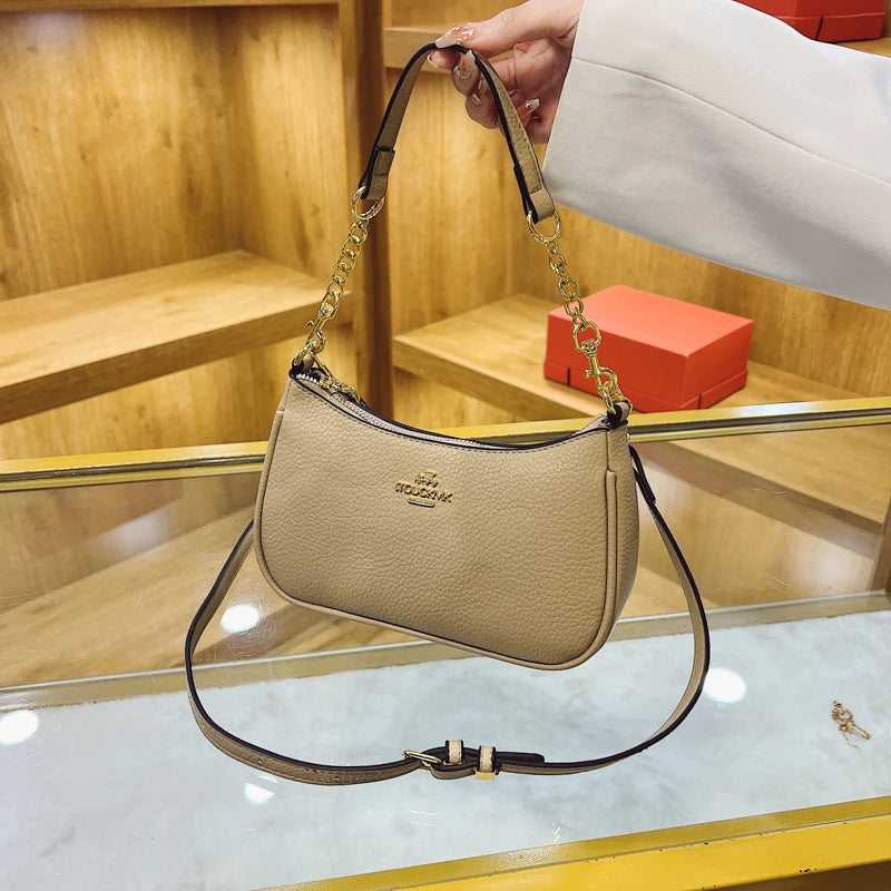 Premium Leather Handbag Tote For Ladies, Shoulder Strap Included Messenger Style Luxury Classic Elegant