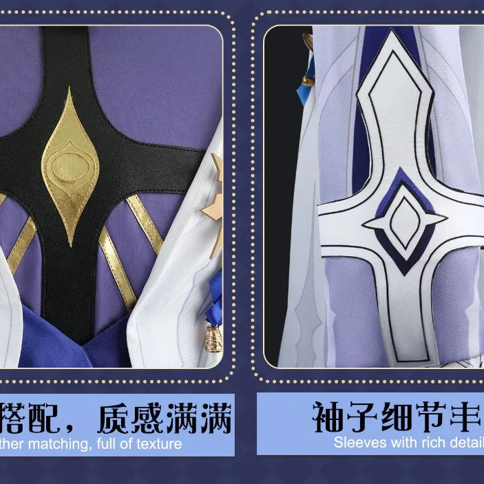 Honkai Star Rail Cosplay Sunday Costume Impact 3 Carnival Uniform Wig Headwear Anime Halloween Costumes for Women Men Hot Sale