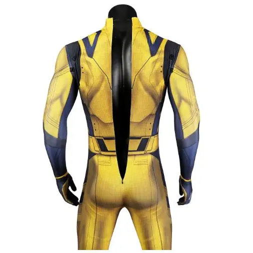 Wolverine Cosplay Costume James Howlett Jumpsuit Shoulder Armor Set 3D Printing Zentai Bodysuit Superhero Halloween Man Outfit