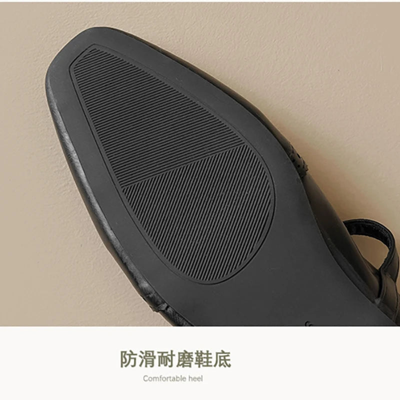 spring women's shoes Fashionable design Marie-Jane shoes Women's casual high heels and boat shoes Office and party wear