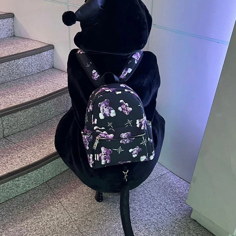 Winter Oversized Warm Thick White Faux Fur Coat Women with Hood Sweet Cute Kawaii Japanese Style Fashion Fluffy Jacket