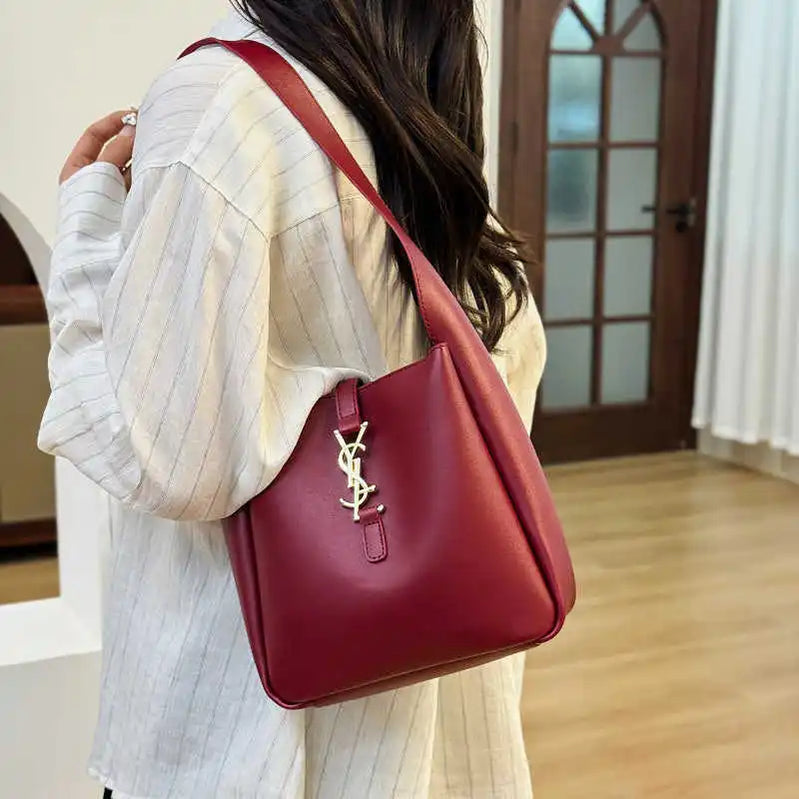 2025 Luxury Bucket Bag Crossbody - Elegant Women's Shoulder Bag for Work, Daily Use & Fashion, Versatile Tote Purse