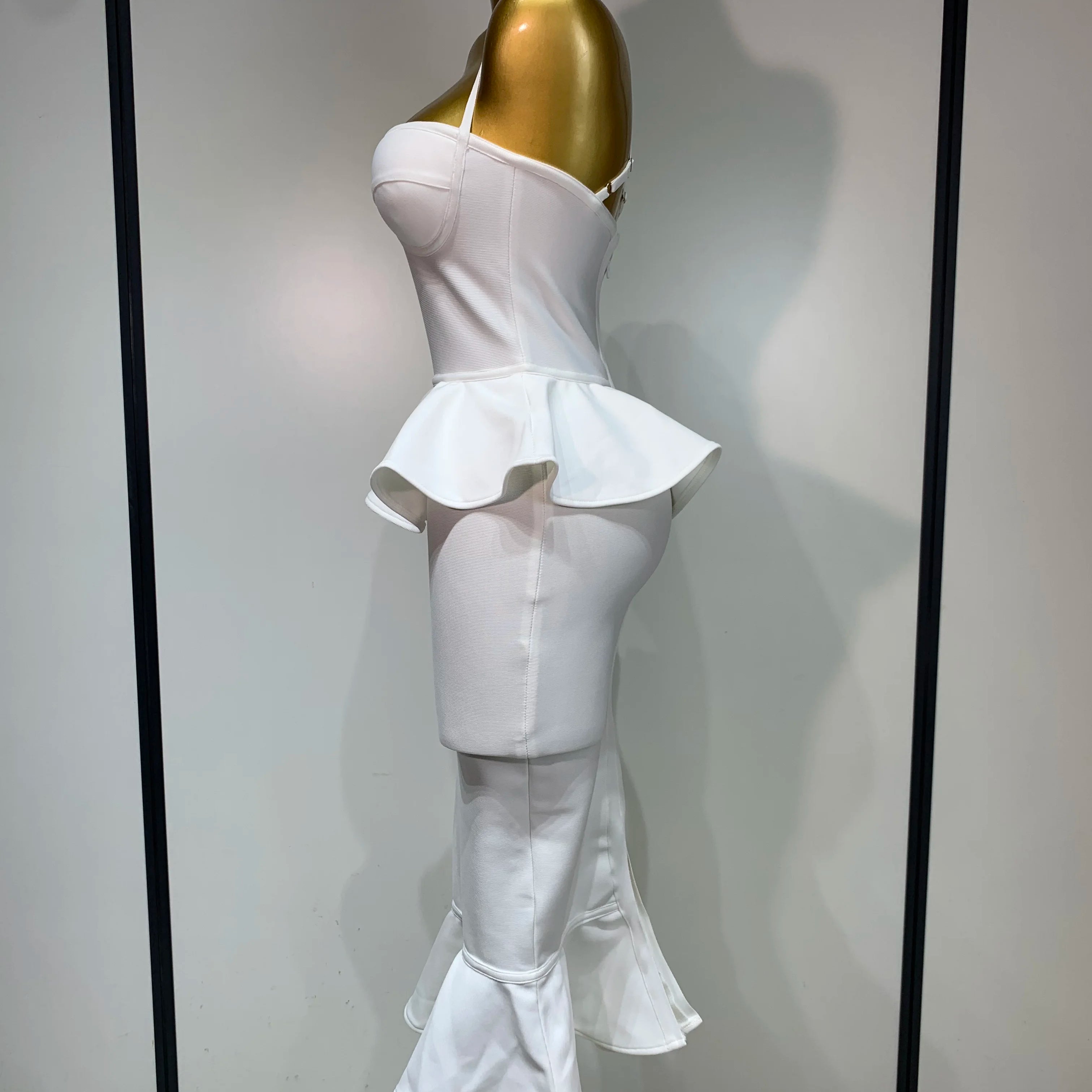 Luxury Birthday Women Celebrity Sexy Backless Tierred Bodycon Dress 2025 Elegant Evening Party Club Wedding Guest Dress Vestido