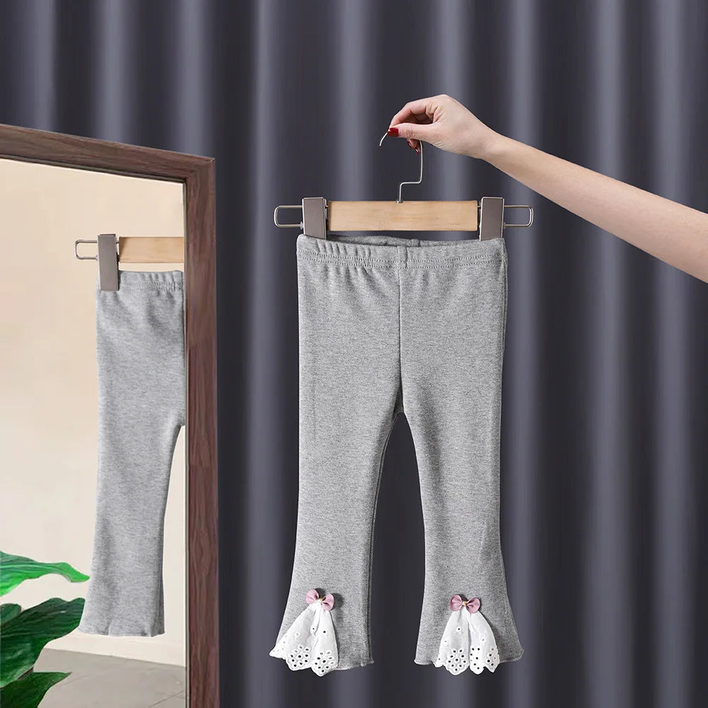 Baby Girls Floral Princess Dress Spring Autumn Korean Style Long Sleeve Big Turn Down Collar Kids Girl Dresses Summer 2024 New Pants