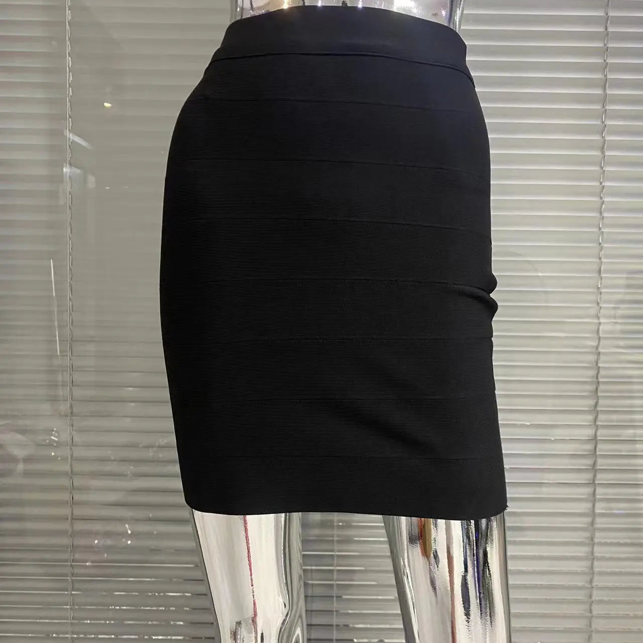 4 Color Women Sexy Bodycon Bandage Mini Skirts Celebrate Nightclub Party Pencil Skirts Wholesale