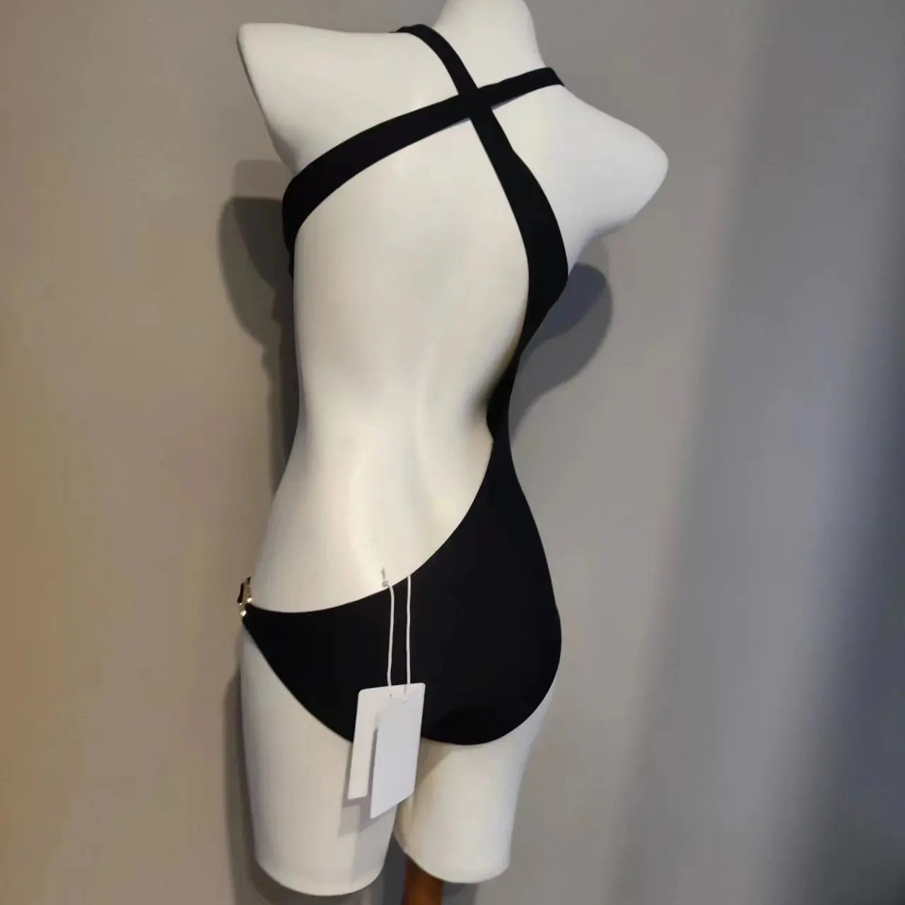 New Arrival Women Black Triangle Bikini Ins Design Luxury Swimwear Fashion Beach Summer Swim Wears