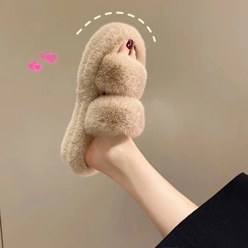 Luxury Designer Slippers Women Fashion Advanced Sense Lightweight Comfortable Non-slip Women's Cotton Slippers