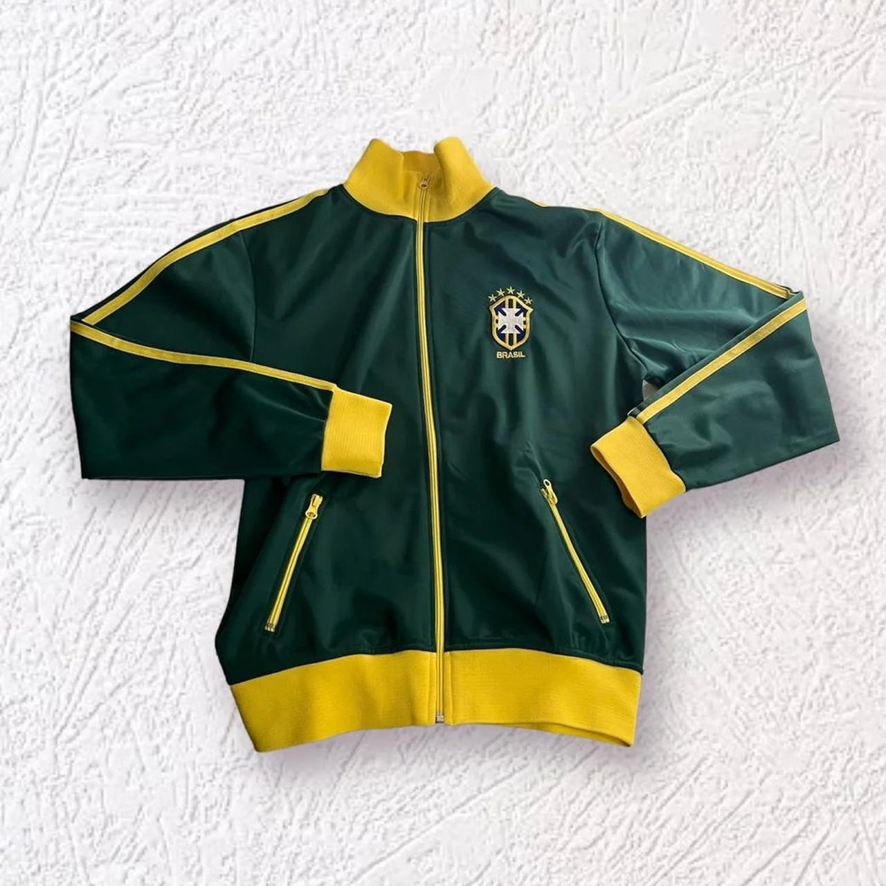 Vintage Y2K Aesthetic Sweatshirt Two-color Letter Embroidery Loose Graphic Zipper Hoodie Retro green