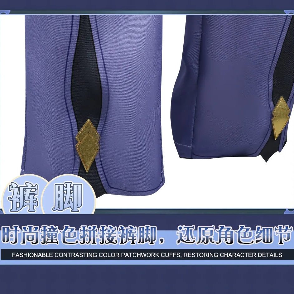 Honkai Star Rail Cosplay Sunday Costume Impact 3 Carnival Uniform Wig Headwear Anime Halloween Costumes for Women Men Hot Sale