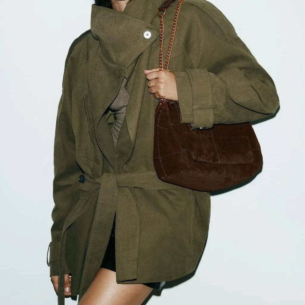 Women's Shoulder Bag with Chains, Vintage Quilted Sling Bag, New Fashion Luxury Design Handbags for Ladies