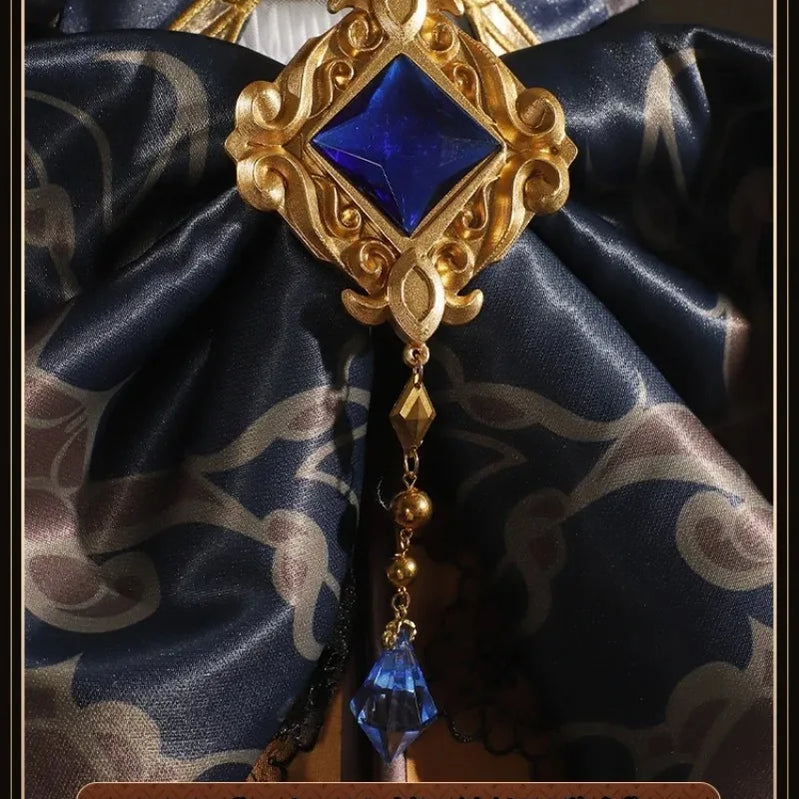 Navia Genshin Impact Cosplay Costume Wig Dress Uniform Fontaine Spina Di Rosula Hat Clorinde Halloween Costumes for Women