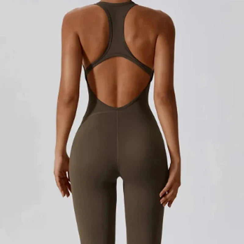 Gym Tracksuit Bodysuits for women Sexy Workout Set Fitness Bodysuit Siamese Sportswear Women Jumpsuit Soft One-piece Yoga Suits