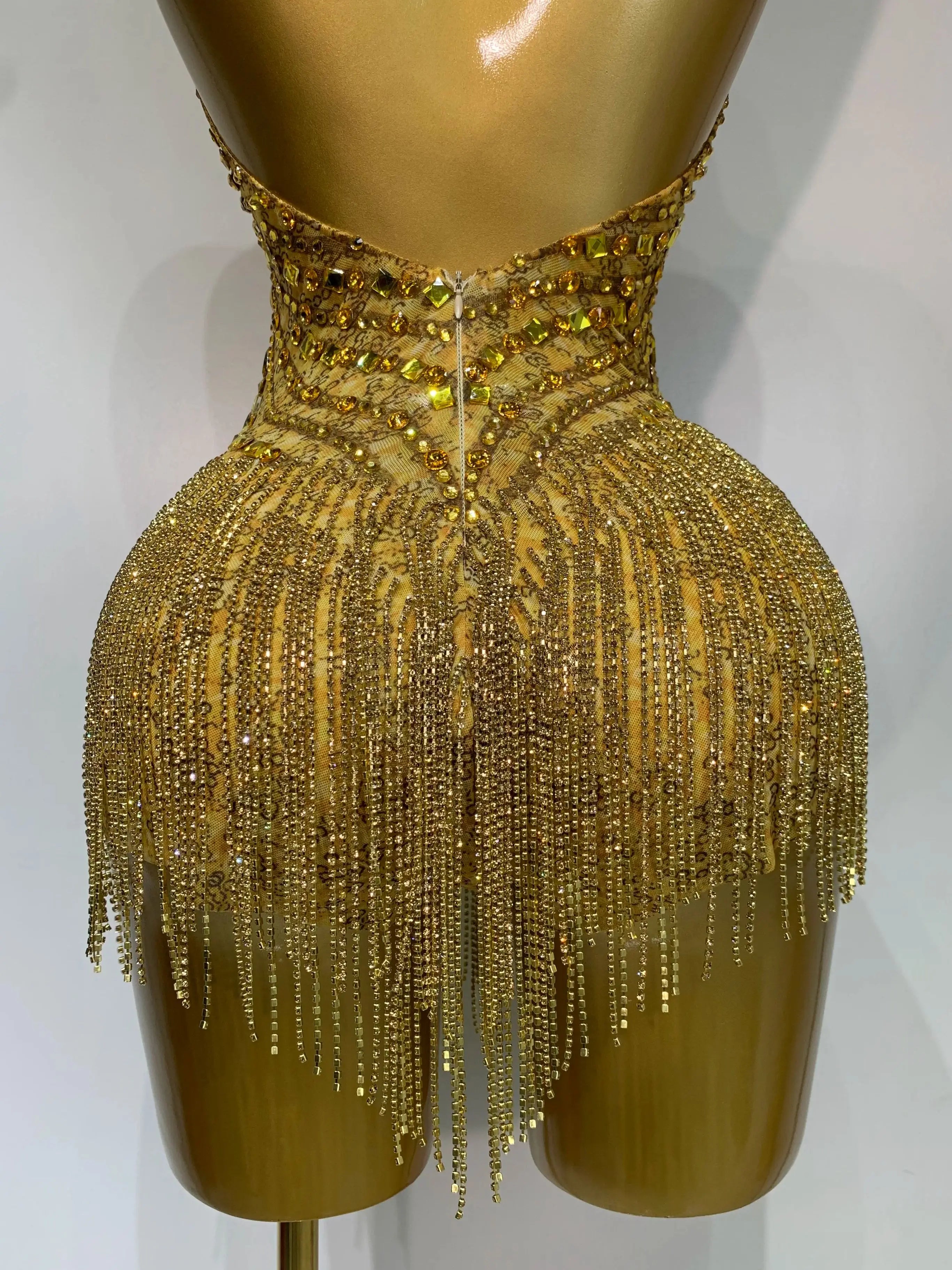 Women Sexy See Through Stretch Bodysuits Birthday Dancer Performance Wear Mesh Luxury Rhinestone Nightclub Hotwife Outfit