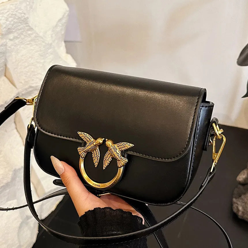 ‌2025 Chic Chain Strap Crossbody Bag for Women, Elegant Shoulder Bag for Daily Commute, Small Niche Designer Purse
