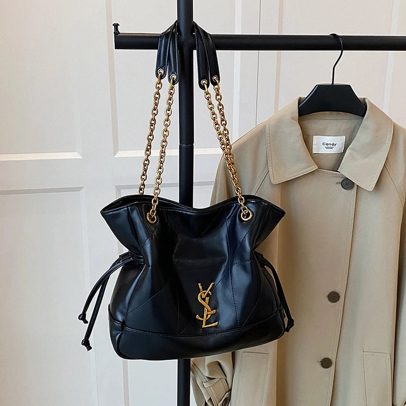 High End Grandeur Craft Women Handbag Vintage Leather Crossbody Bag Luxury Shoulder Tote