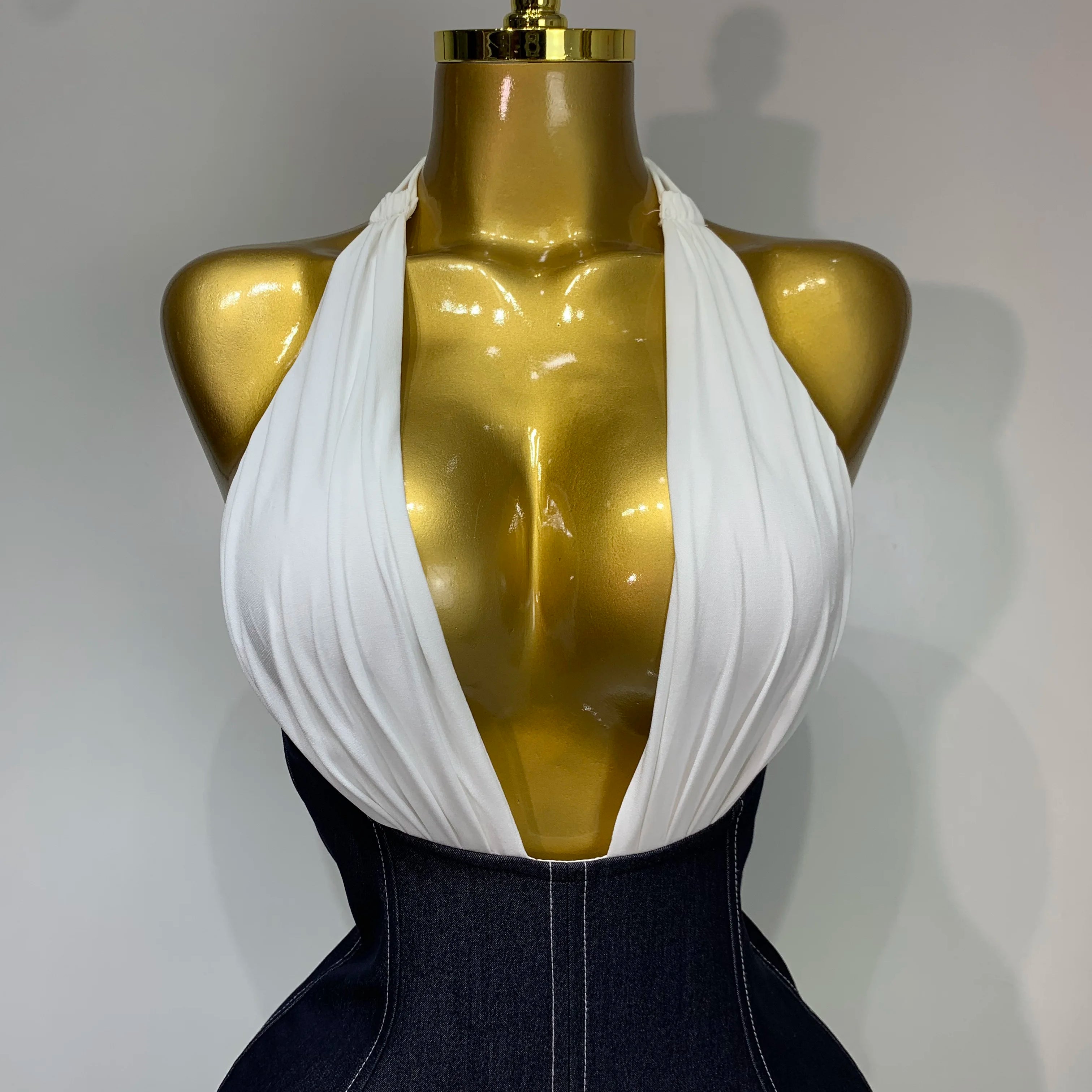 Women Sexy Backless Halter Front Slit Maxi Long Dress Elegant Evening Party Club Dress Luxury Birthday Wedding Guest Gown