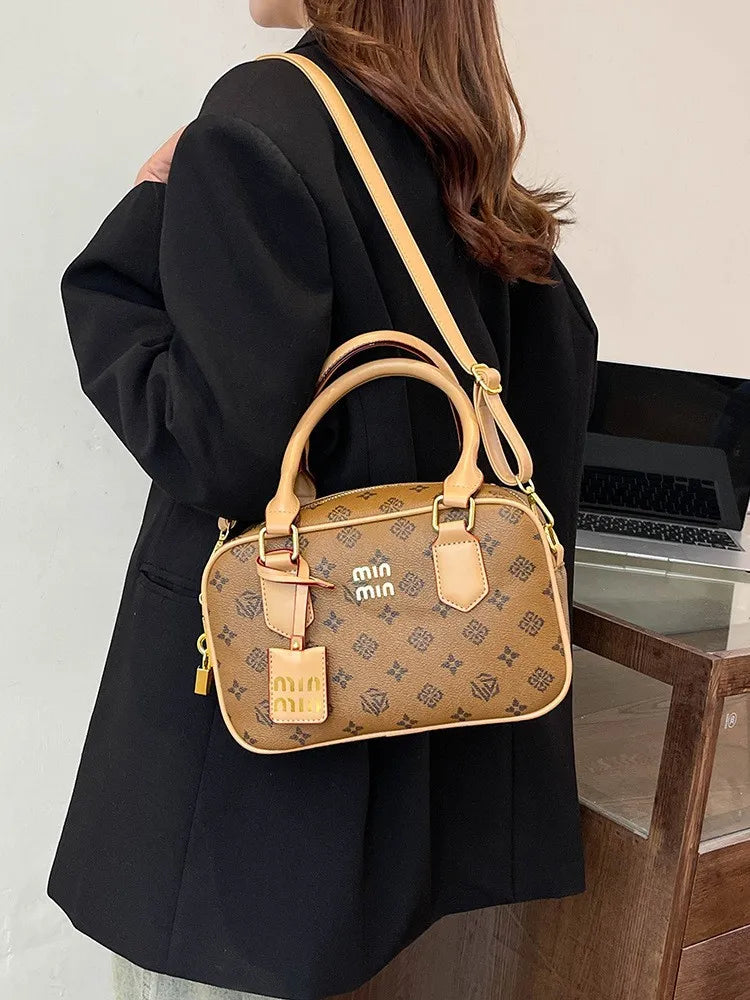 2025 SS Puff Hobo Bag, Multi-Way Convertible Top Handle & Crossbody Purse for Women, Vegan Leather Day to Night Carryall