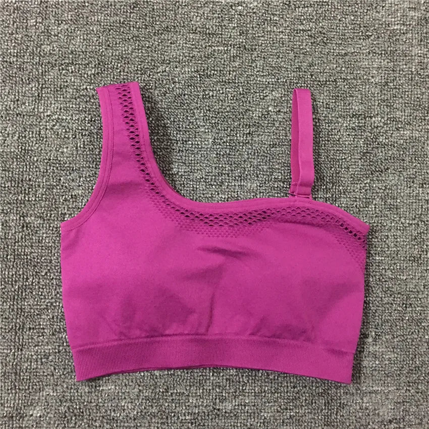 1/2Pcs Seamless Yoga Set Women Gym Sportswear Outfit Yoga Pant Leggings One Shoulder Sports Bra Workout Cloth Tracksuit purple bra