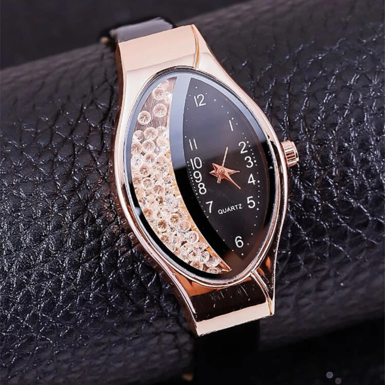 5pcs Set Fashion Versatile Watches Women Leather Band Ladies Watch Simple Casual Quality Luxury Ladies Quartz Wristwatches