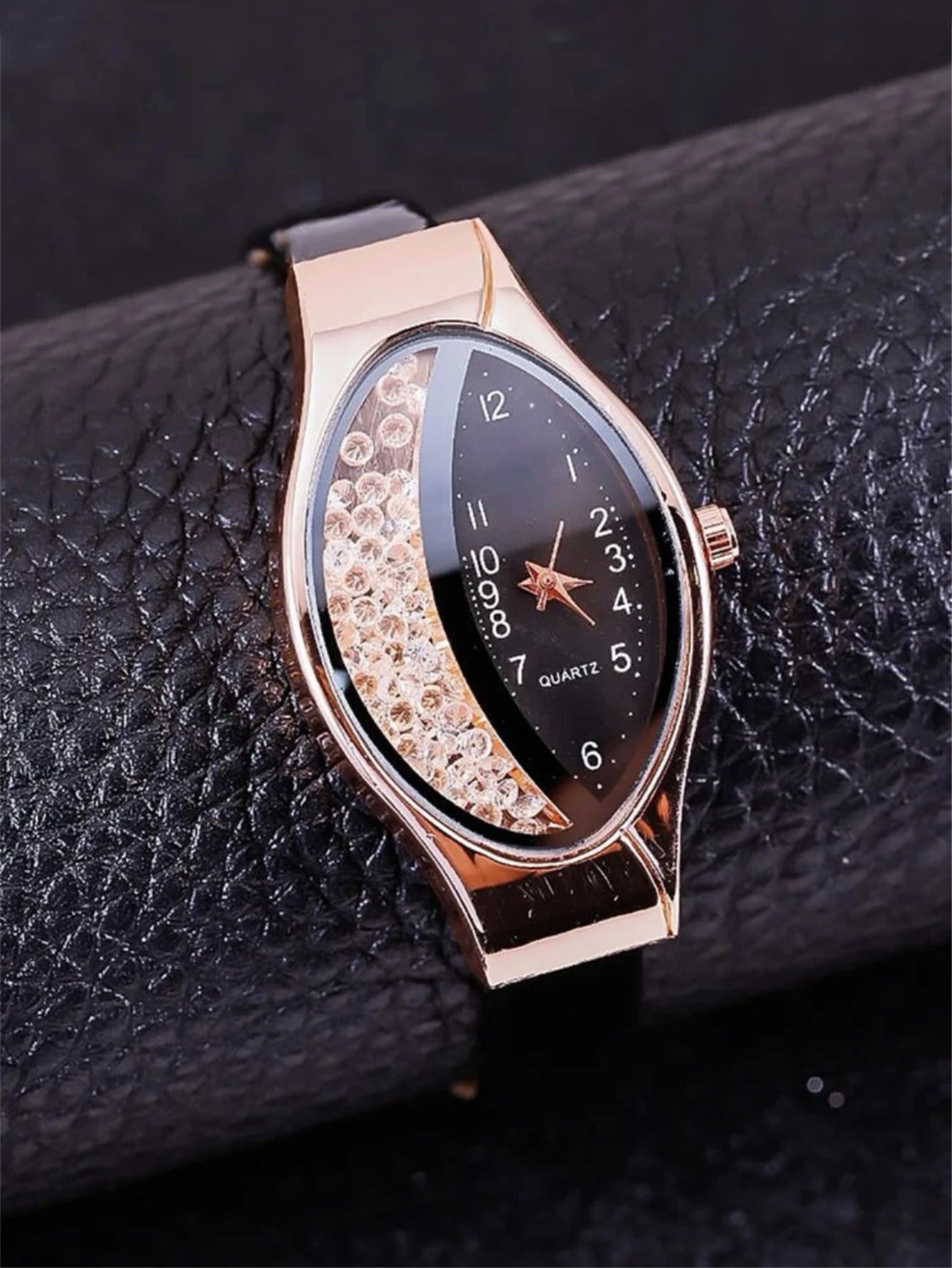 5pcs Set Fashion Versatile Watches Women Leather Band Ladies Watch Simple Casual Quality Luxury Ladies Quartz Wristwatches